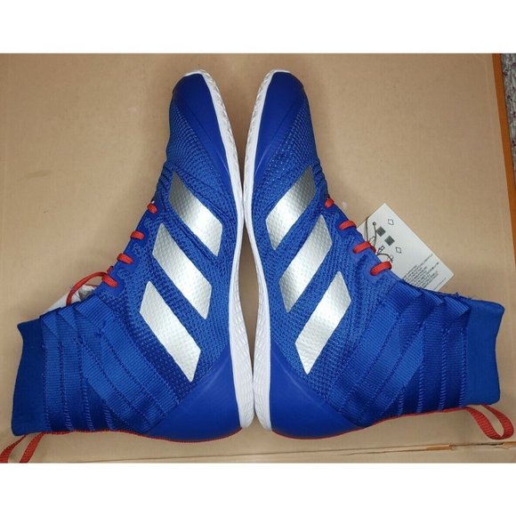 Adidas Speedex 18 Boxing Shoes Blue FZ5308 Men\'s Size 7.5 = Women\'s 8.5 NWOB main image 7
